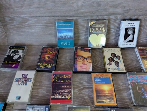 47 x Vintage music cassette tapes bundle mixed various artist Used Good - Picture 17 of 24