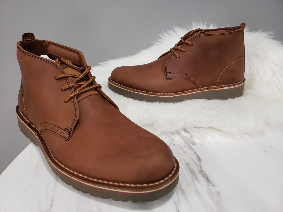 NEW NO BOX SIZE 9 - 79423 Clarks Mens Eastridge Mid Chukka Boots LEATHER EU 42 Amazon.com | Clarks Collection Men main image 4