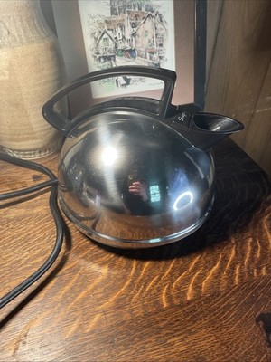 Superior Vintage electric  Water Kettle Copper Coil Teapot Minimalist Kitchen 