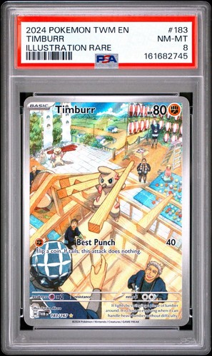 Timburr graded PSA 8 for sale on eBay