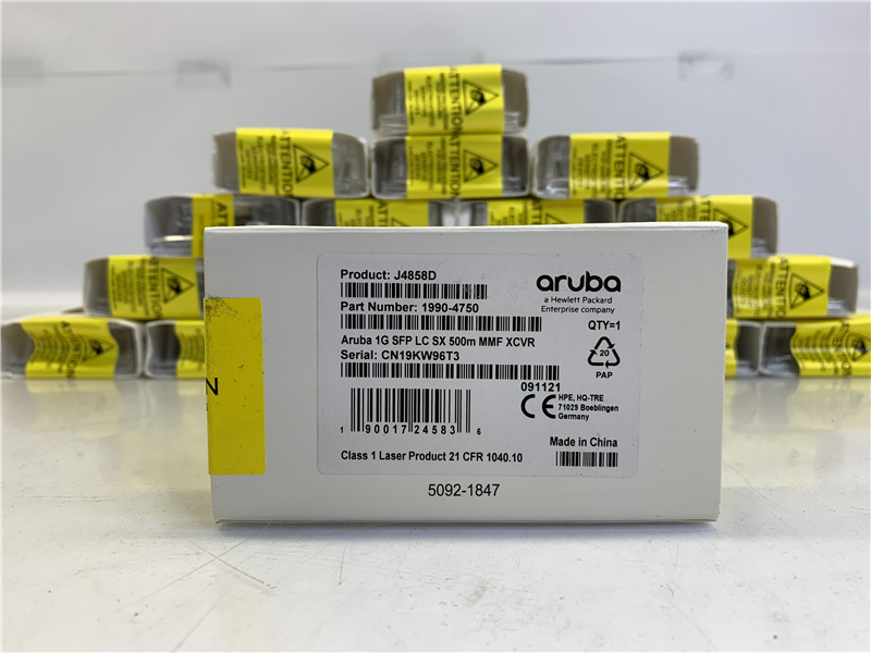 HPE Aruba J4858D 1G SFP LC SX 500M MMF Transceiver New Lot of 20 | eBay