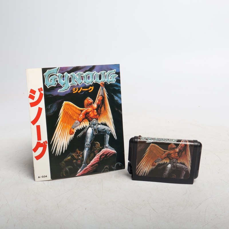 Gynoug Sega Mega Drive (PAL) - Missing Manual