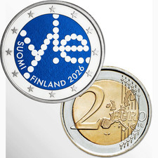 2&euro; EURO FINLANDIA 2026 - YLE - Amtlich Bunt - Sofort Verf&uuml;gbar