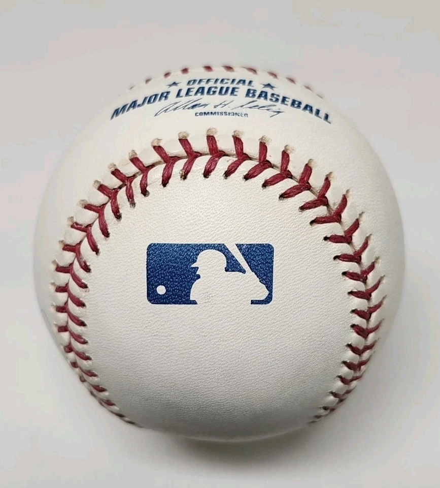 Luke Scott Firmado Auto Rawlings Oficial Grandes Ligas Béisbol ASTROS B9 Foto 2 de 3