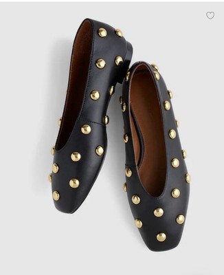 MADEWELL 5 The Mylie Dome Stud Ballet Flat NX065