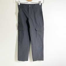 The North Face Outdoor Hiking Cargo Pants Grey Boys Small 7/8