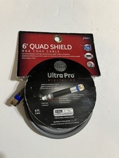 6 Ft. RG6 Quad Shield Coax Cable 87665