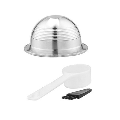 1PCS For Nespresso Vertuoline 230ml Steel Reusable Refillable Coffee Capsule