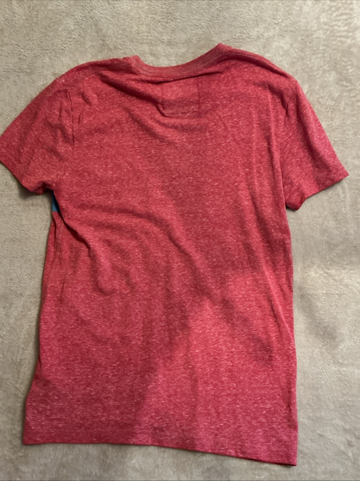 Mens Superdry T Shirt Top Size Medium Red Casual image 5