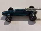Vintage Hot Wheels Red Line 1969 Brabham Repco F1 Green.