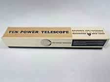 Bausch  Lomb Balscope Ten 10 X Power Telescope in Original Box 61-41-10 Vintage