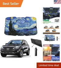 Windshield Sun Shade Umbrella For Car Front Window Sun Visor For Windshield C...