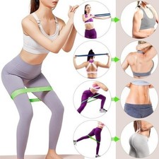Resistance Bands Loop Set 5 Exercise Workout CrossFit Fitness Yoga Booty Band