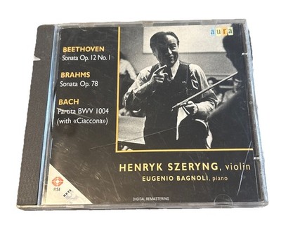 Henryk Szeryng Eugenio Bagnoli Beethoven Brahms Bach CD Rare OOP
