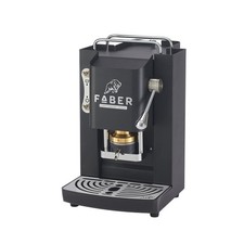Faber Pro Deluxe 3.0 Black Chrom ESE Pad Kaffeemaschine Padmaschine Schwarz