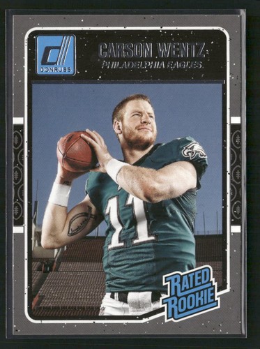Carson Wentz #356 2016 Panini Donruss card
