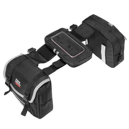 Touchscreen ATV Tank Bag Saddle Storage Bag Cooler Foil Snowmobiles for Polaris - Picture 9 of 9