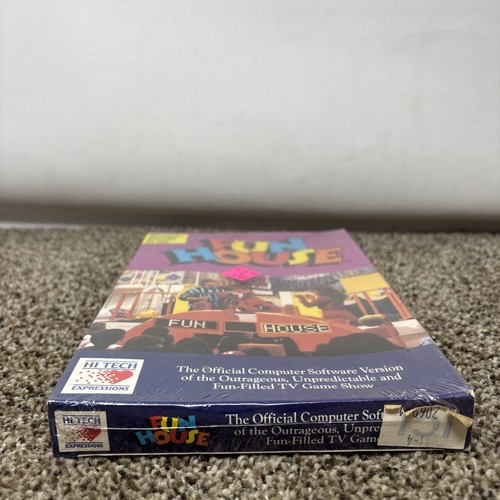 Fun House IBM Tandy PC COMMODORE 64 128 Hi Tech Expressions 5.25" Floppy Disk - Picture 5 of 6