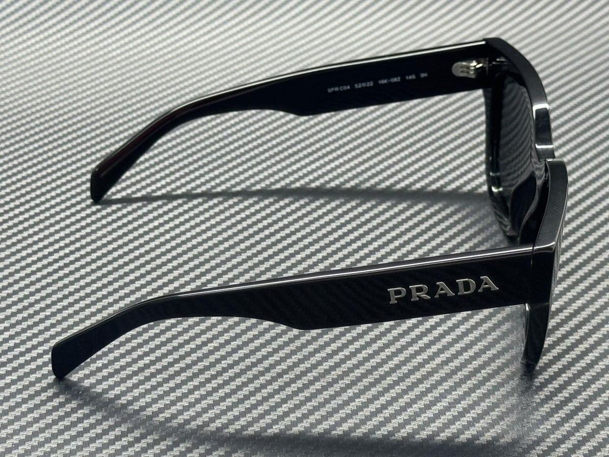 PRADA PR C04S 16K08Z Black Dark Grey Women