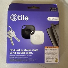 Tile by Life360 Mate - Bluetooth Tracker, Keys Finder and Item Locator for Keys