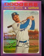 Topps 2020 Heritage Mookie Betts  Purple 