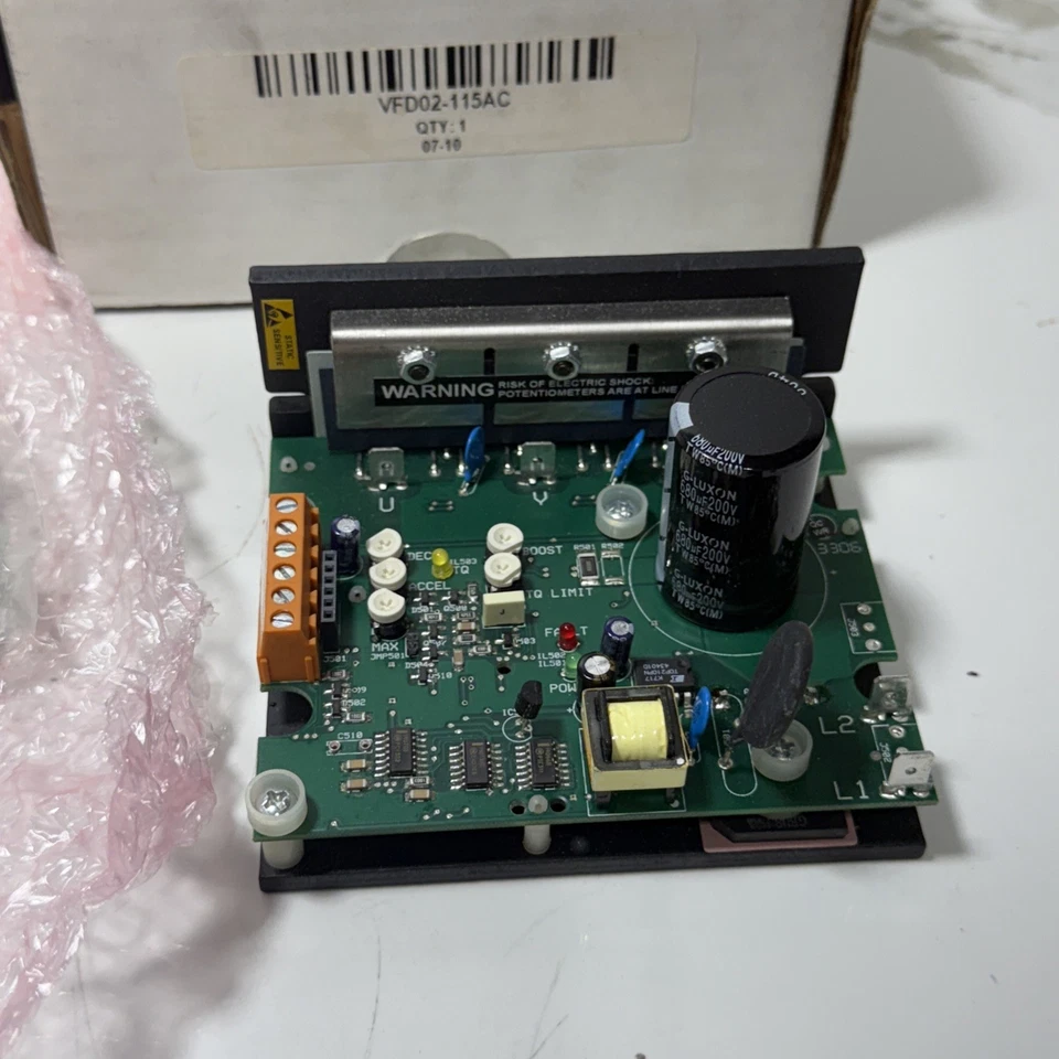 NIB VFD02-115AC Minarik Drives Drives, VFD Series Drive, AC, 1/4HP, 115VAC, 1PH, - Image 3 of 4