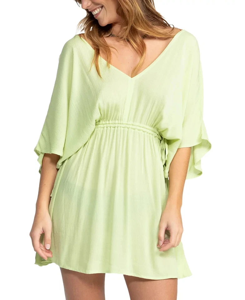 Roxy X6815 солнце Baby текстурированный шнурок талии прикрытие платье, Маргарита, S - Изображение 4 из 4