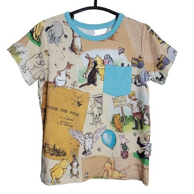 Tiny Threads Bamboo Winnie the Pooh Pocket T-Shirt Kids 18-24 Months NWT