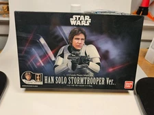 HAN SOLO STORMTROOPER VER. PLASTIC MODEL KIT BANDAI 1/12 SCALE SEALED STAR WARS