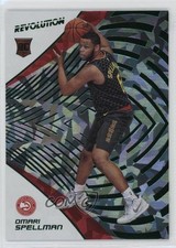 2018-19 Panini Revolution Chinese New Year Emerald 6/88 Omari Spellman #148 0j4n