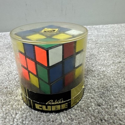 RUBIK'S Cube 1980 Original Ideal Toy Corp with CASE Vintage Rare Packaging CLEAN