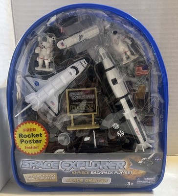 Vgt. disney world Wowtoyz Space Explorer Backpack playset Space Orbiter  NOS)BF1
