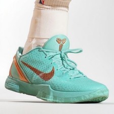 Hot Men  s Jalen Brunson x Zoom Kobe 6 Protro Statue of Liberty IQ5774-300