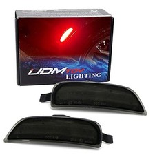 Red Full LED Strip Rear Side Marker Light Kit Compatible With 2016 Smoked Lens
