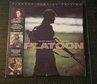 Platoon Pioneer Special Edition Laserdisc Ld Movie Steven Spielberg