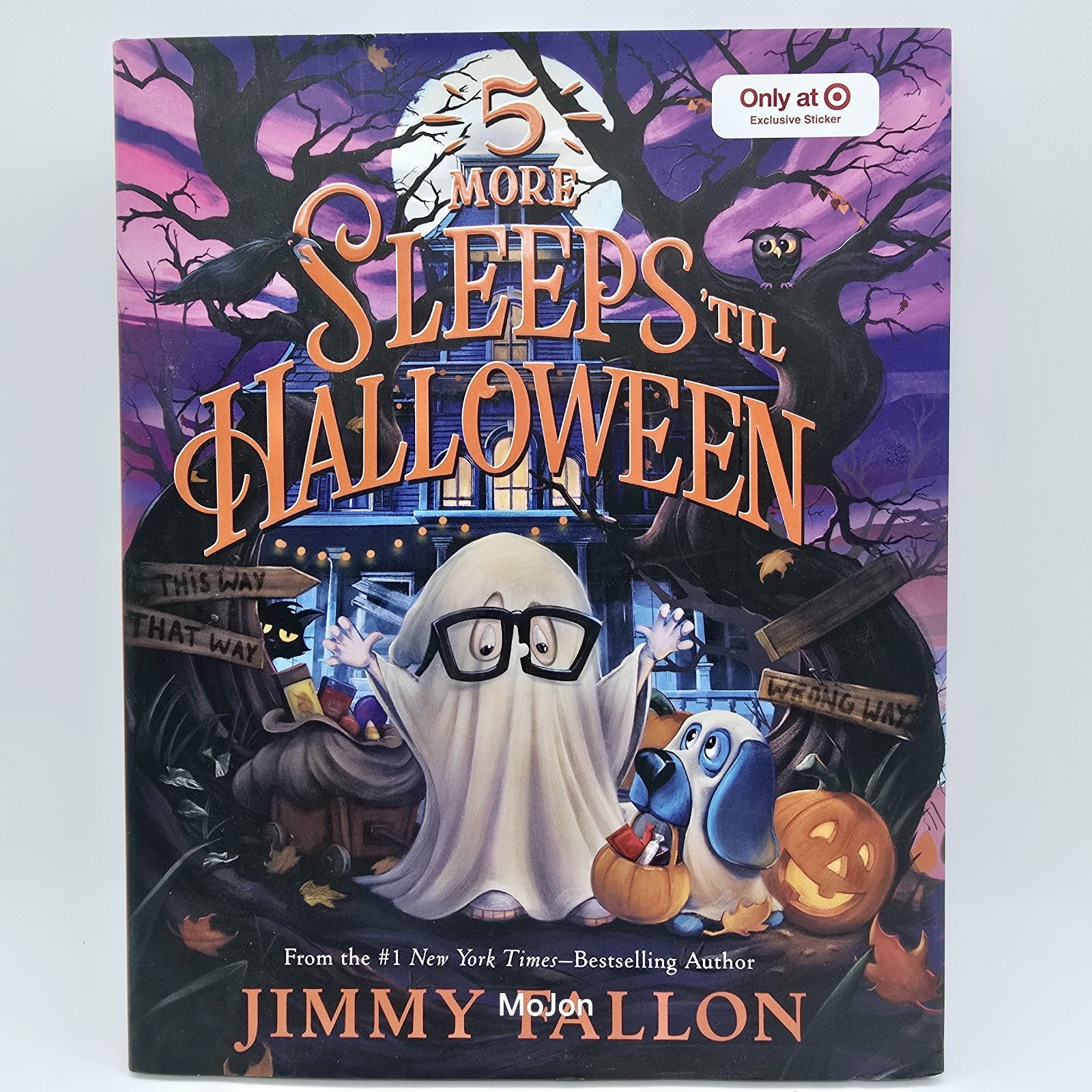 5 More Sleeps ‘Til Halloween Target Exclusive Edition by Jimmy Fallon Boardbook