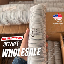 Type USB C Fast Charger Cable 6Ft 3Ft Cord For iPhone 17 16 15 14 13 12 11 8 Lot