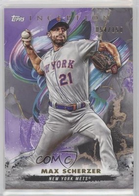 2023 Topps Inception Purple 54/150 Max Scherzer #14 14ll