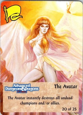 Spellfire 1st Edition   The Avatar #20/25   AD&D 2nd Edition   Near Mint