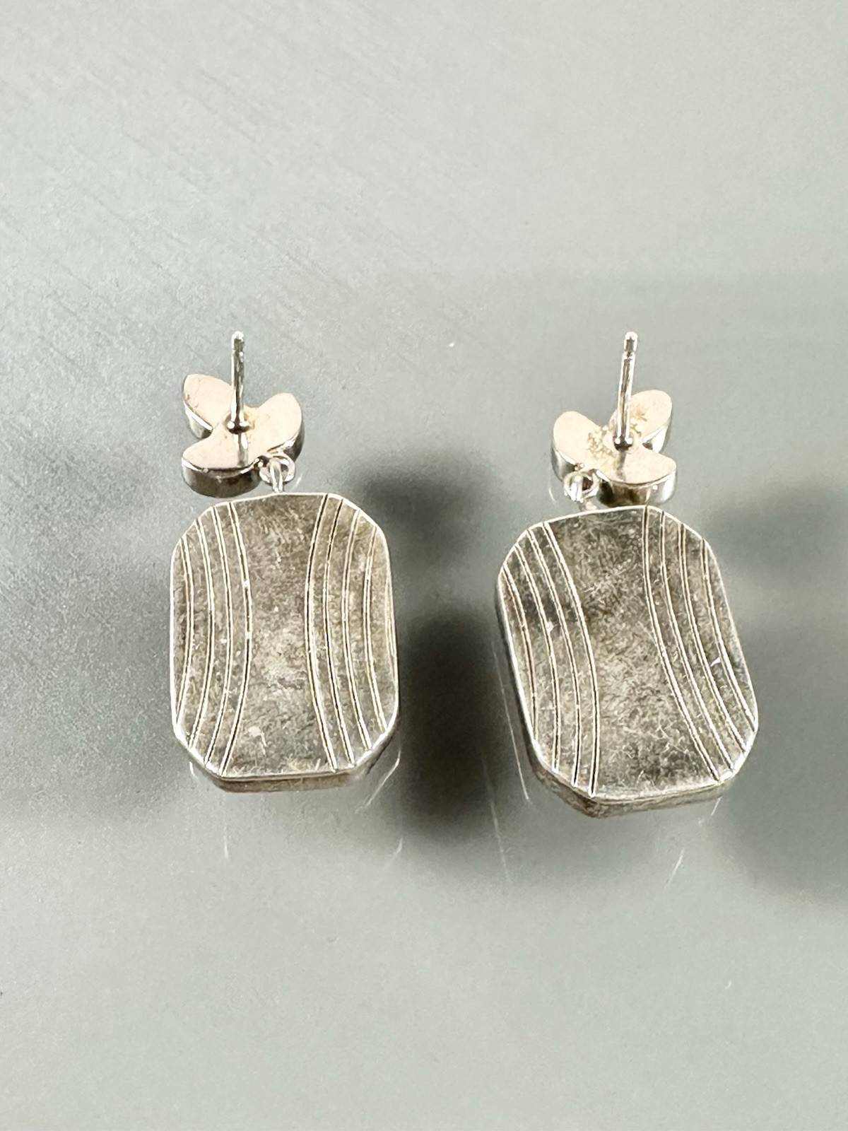 Jay King DTR 925 Sterling Rectangular Purple Turq… - image 2