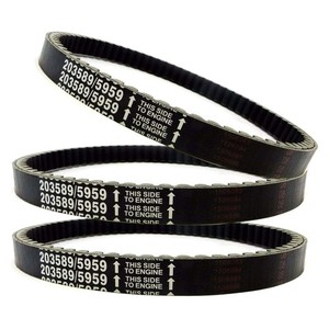 3pcs 203589/5959 go kart belt 30 series torque converter belt for predator 212