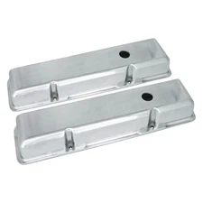 Racing Power Company Aluminum Baffled Valve Cover for Chevy Small Block Gen I