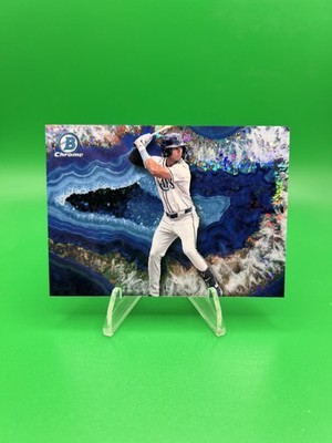 2025 Bowman Carson Williams Crystallized #BWC-14 CASE HIT SSP Rays RC Prospect