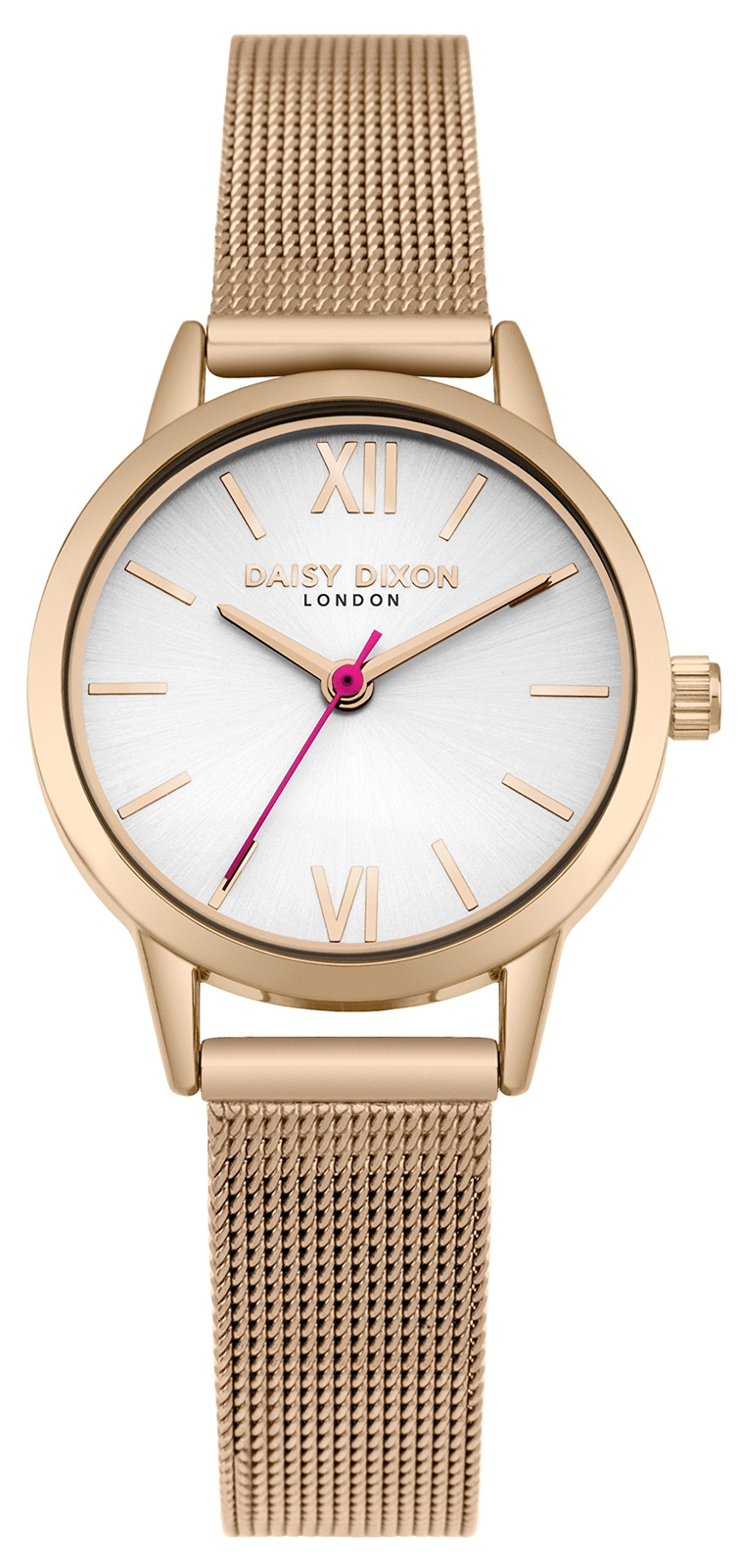Daisy Dixon Womens Analogue Classic Quartz Watch with Stainless Steel Strap DD06