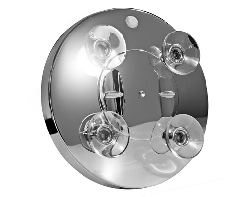 Specchio Bagno LED Adesivo Parete Ingranditore 5x con Ventosa Macom 211 SOLAR - Foto 3 di 4