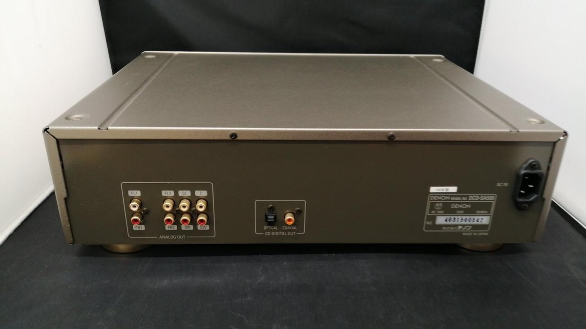 Denon DCD-SA500 SACD Player Silver Used w/Accessories | eBay Denon DCD-SA500 SACD Player Silver Used w/Accessories | eBay