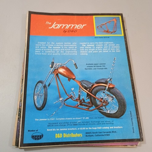 Easyriders Zeitschriften, 1972 Band 2 Feb, April, Okt, Dez Biker Motorrad, 4 Stück - Bild 4 von 17