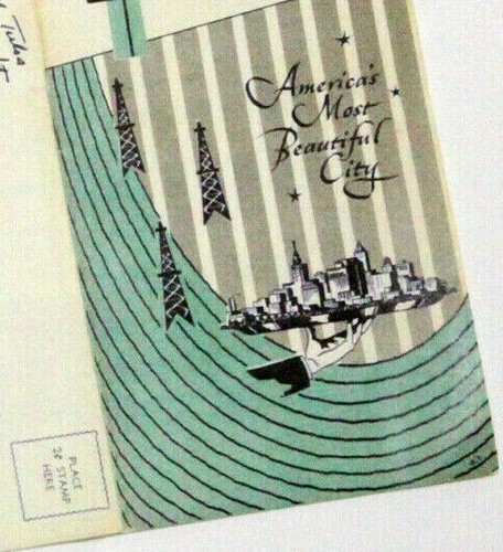 1957 Tulsa Oil Capital of the World Brochure Undistributed Mid Century Vintage - Picture 4 of 12