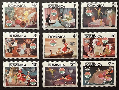 ディズニー1980年　POSTAGE STAMPS Vintage 1980 The Disney World of Postage Stamps Set #2 | eBay