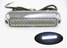 Pactrade Marine Boat Pontoon 4 3/4" L White 39 LED Underwater Light  S.S 316  